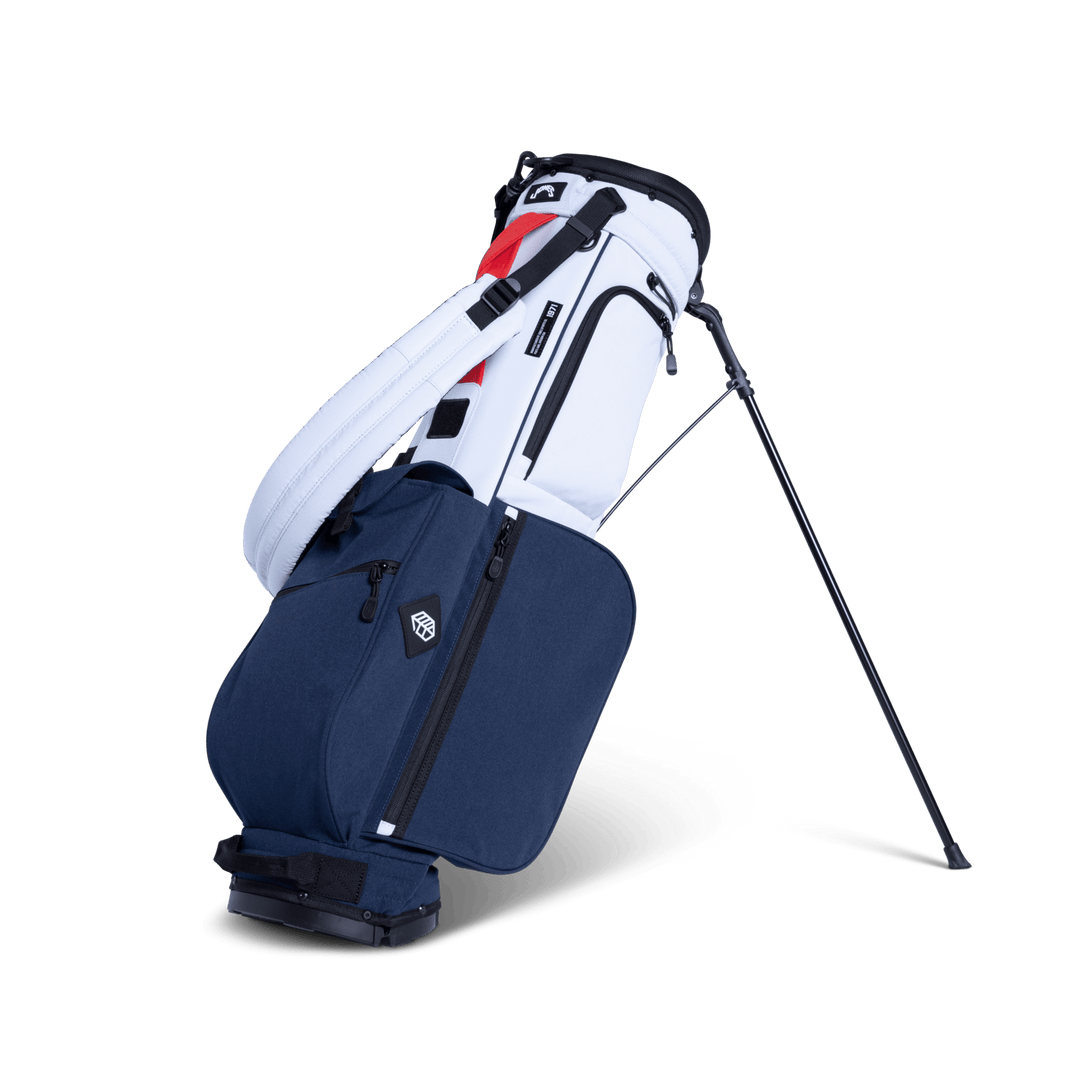 Jones Rover Stand Golf Bag - Soft Blue/Navy, Ultralight with Dual Strap System