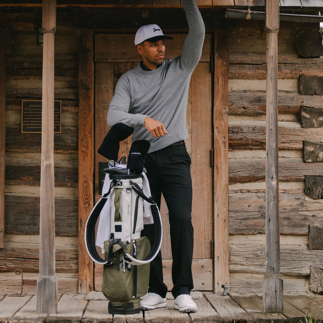 Jones Rover Golf Stand Bag - Bone/Olive