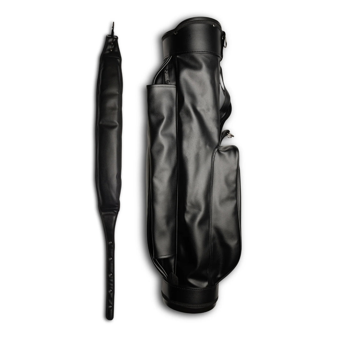 Jones Original Heritage Onyx Golf Carry Bag - Lightweight Vegan Leather