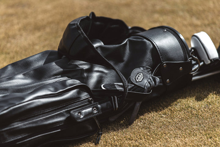 Jones Original Heritage Onyx Golf Carry Bag - Lightweight Vegan Leather