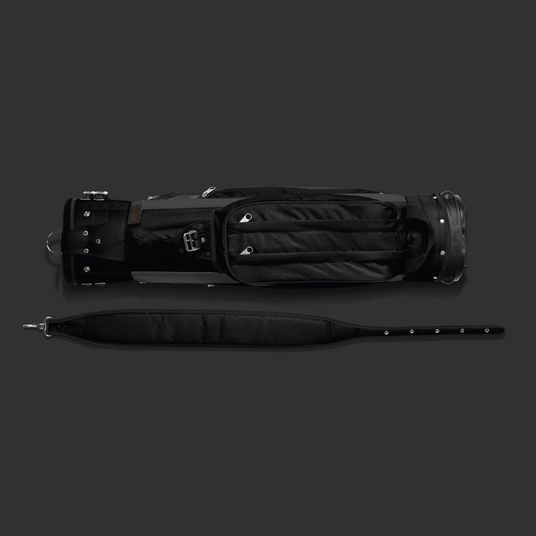 Jones Classic Dual-Purpose Golf Stand Cart Bag - Lightweight Black/Grey