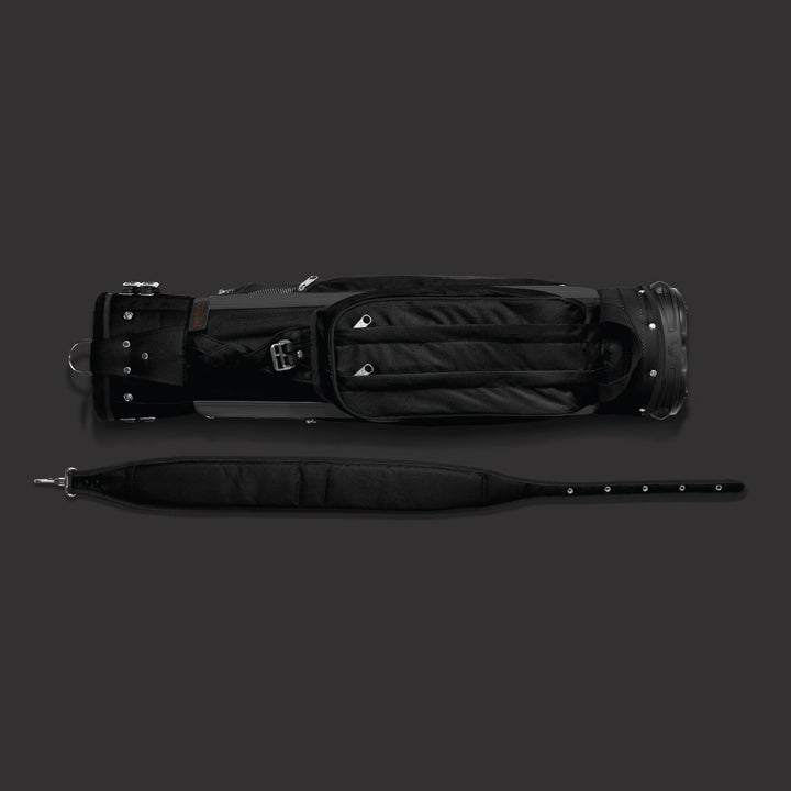 Jones Classic Dual-Purpose Golf Stand Cart Bag - Lightweight Black/Grey