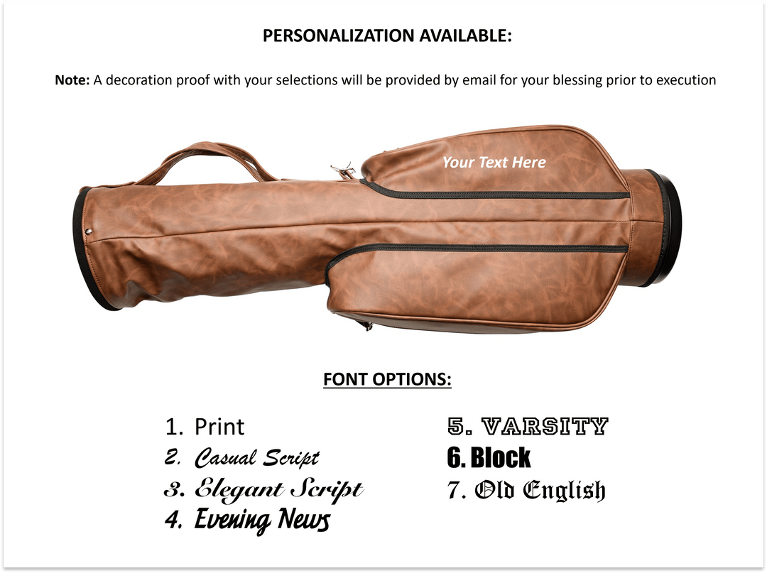 Jones Players Series Heritage Edition Premium Lightweight Walk Carry Golf Bag