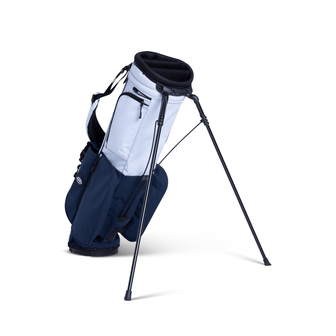 Jones Rover Stand Golf Bag - Soft Blue/Navy, Ultralight with Dual Strap System