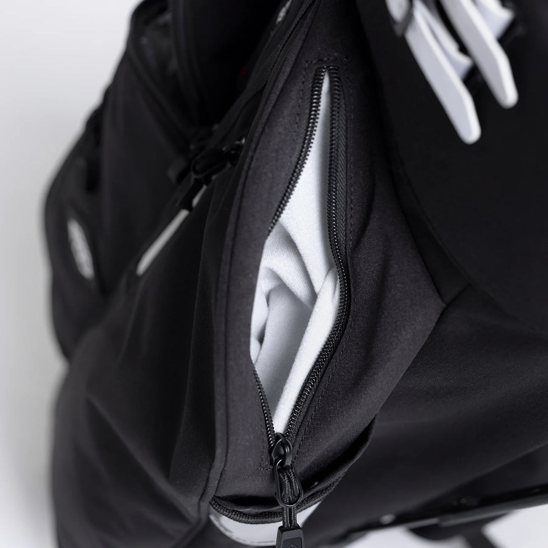 Jones Trouper 3.0 R Golf Stand Bag - Lightweight, 5-Way Divider, Red/Black