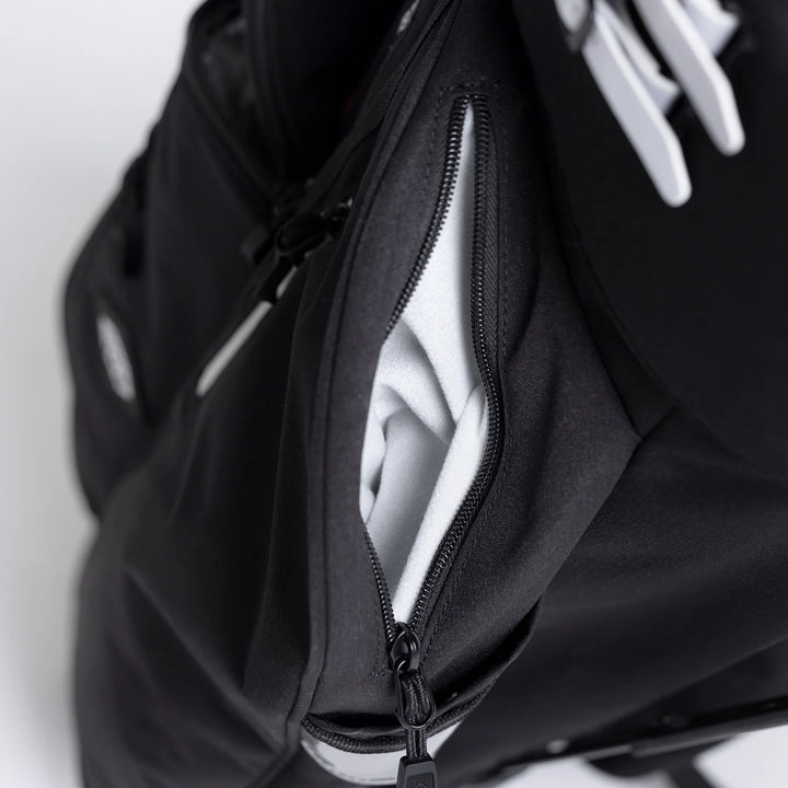 Jones Trouper 3.0 R Golf Stand Bag - Lightweight, 5-Way Divider, Red/Black