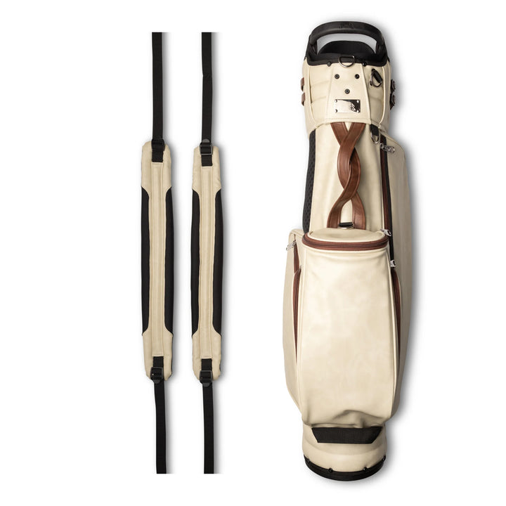 Jones Trouper Heritage Edition Golf Stand Bag - Ecru/Kodiak