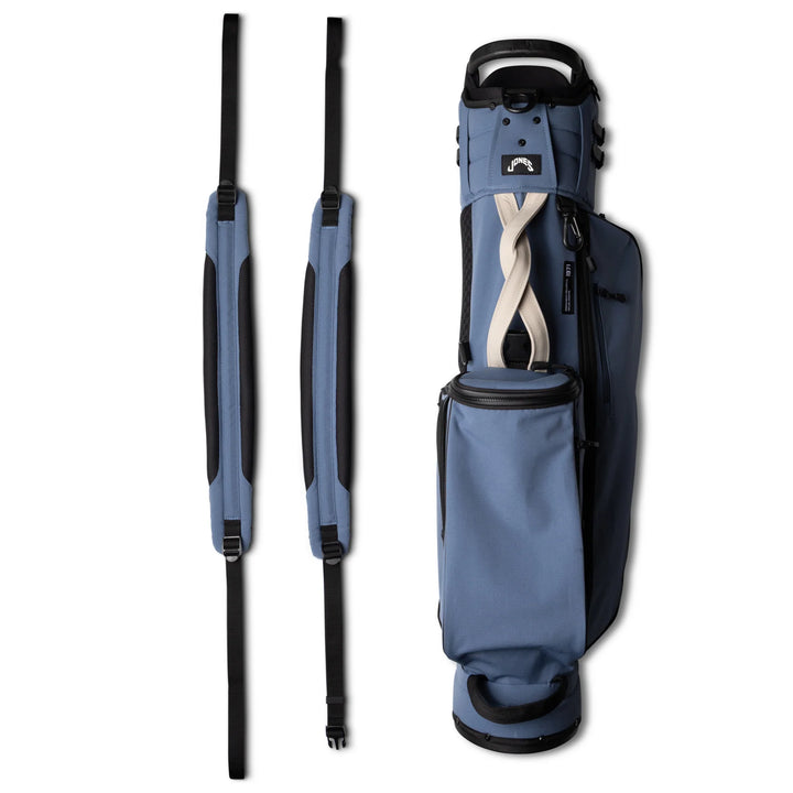 Jones Trouper R Golf Stand Bag - Steel Blue/Khaki