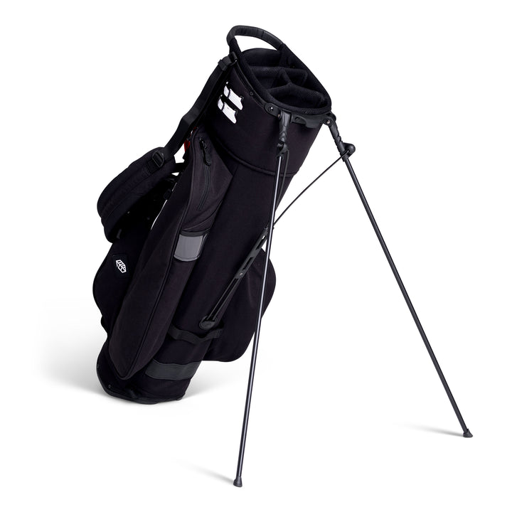 Jones Trouper 3.0 R Golf Stand Bag - Lightweight, 5-Way Divider, Red/Black