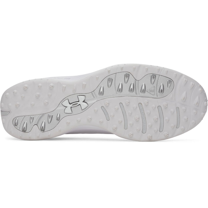 UA Drive Pro Clone Spikeless Men's Golf Shoes - White Sole