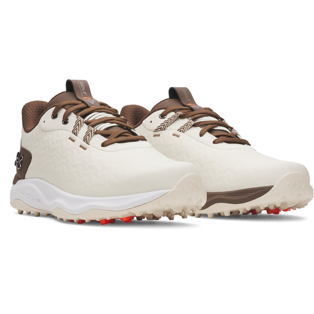 UA Drive Pro Clone Spikeless Men's Golf Shoes - Stone Pair