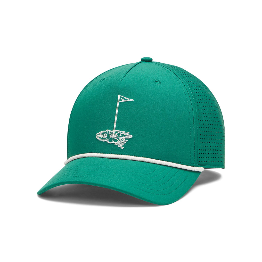 UA Drive Mid Rope Men's Adjustable Cap - Campus Ivy