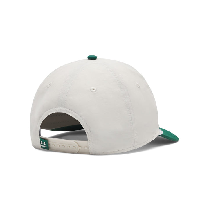 UA Drive Mid Nylon Men's Adjustable Cap - Summit White Back