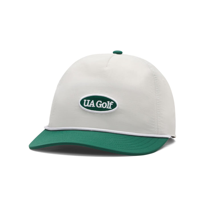 UA Drive Mid Nylon Men's Adjustable Cap - Summit White