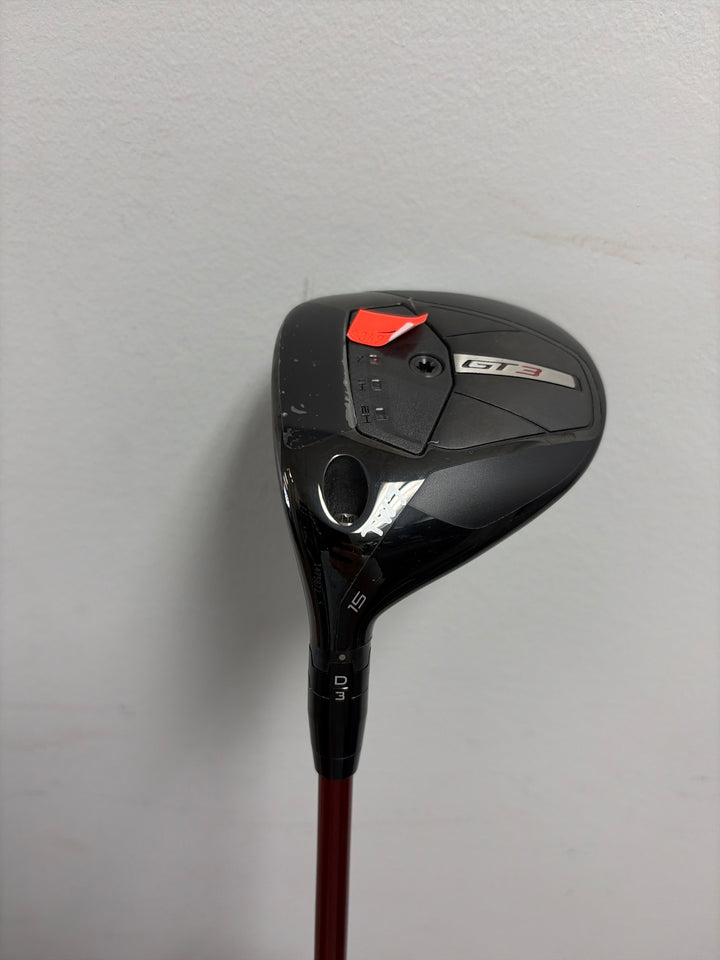 Titleist GT3 Fairway- Left Hand- 15 Degree- Denali Red 40 4.0