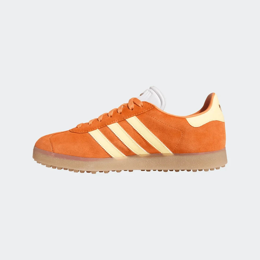 Adidas GAZELLE GOLF Men's Spikeless Golf Shoes - Dusky Orange