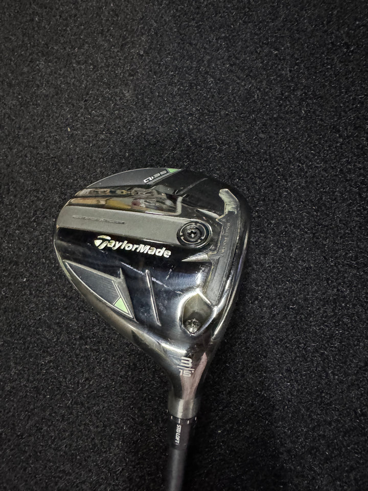 Demo TaylorMade Qi35 Fairway Wood- 15 Degree- Right Hand- Ventus Blue 6S