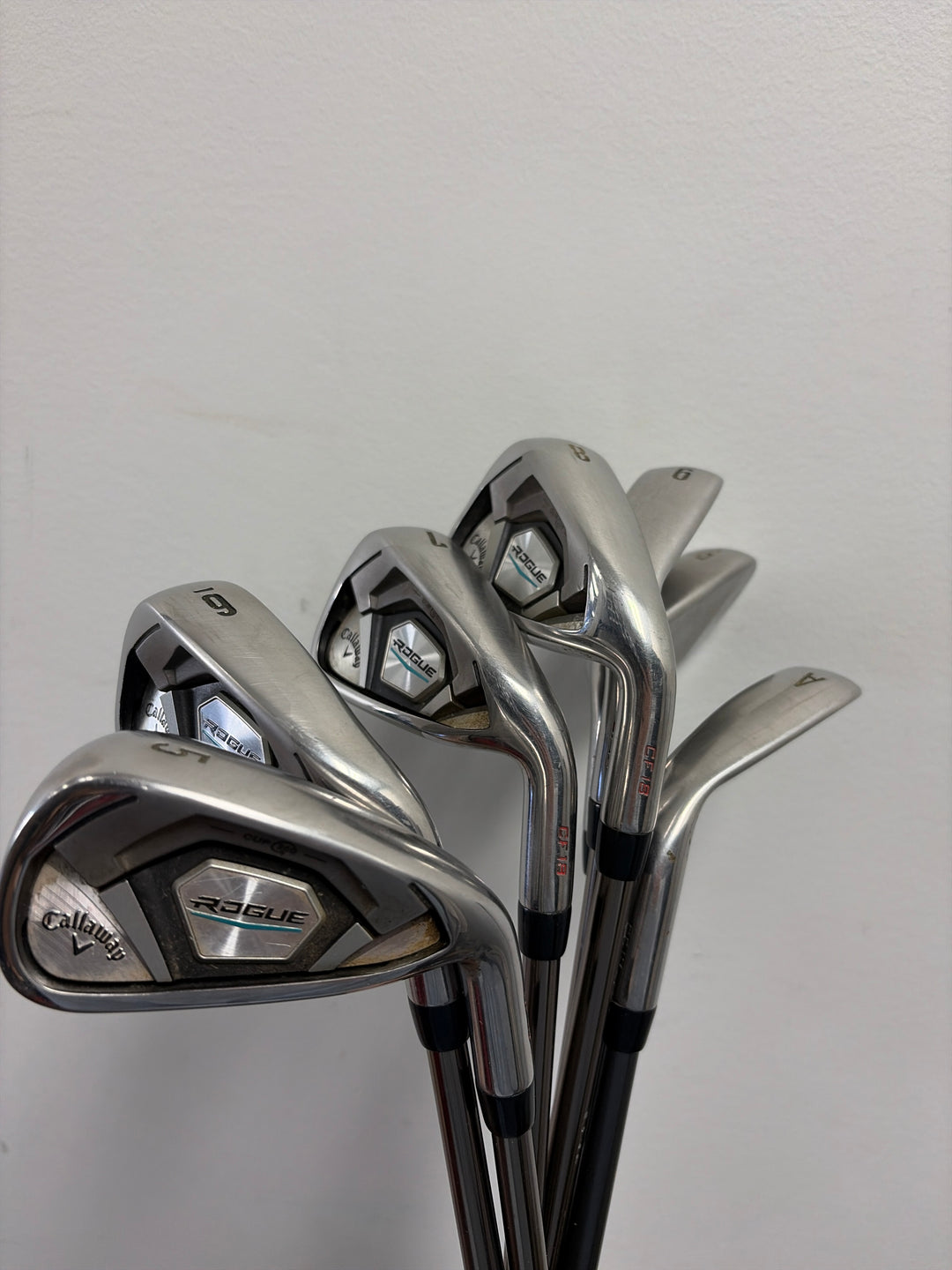 Demo Callaway Rogue Irons - 5i-PW, AW Regular RH