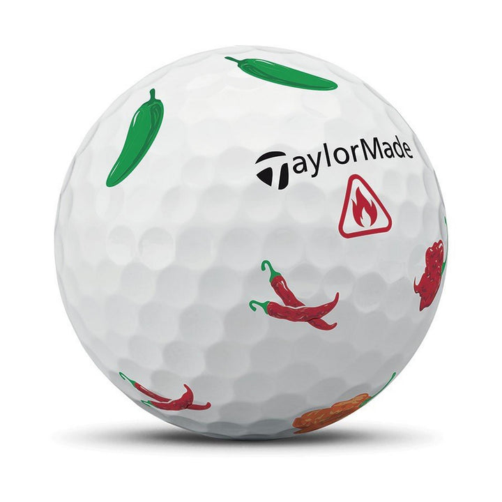 Taylormade Hot Peppers TP5x pix Limited Edition Golf Balls