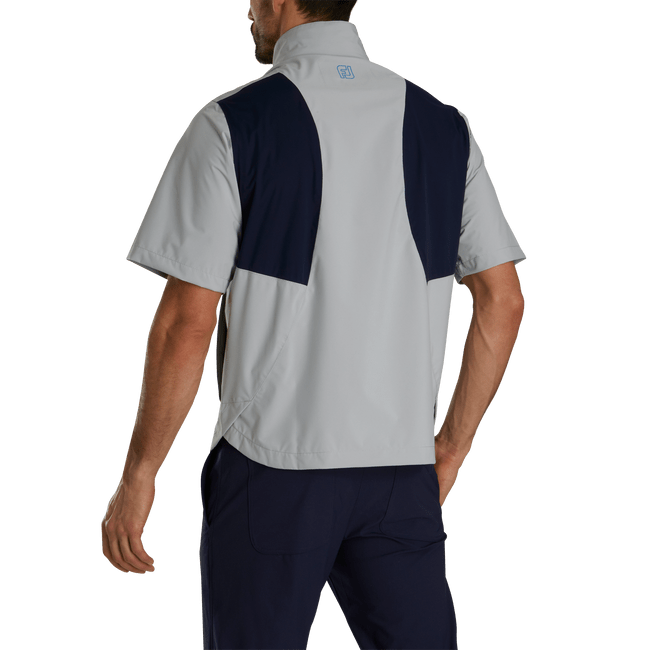 Footjoy Men’s HydroLite X Short Sleeve Rain, 1/4 Zip Jacket