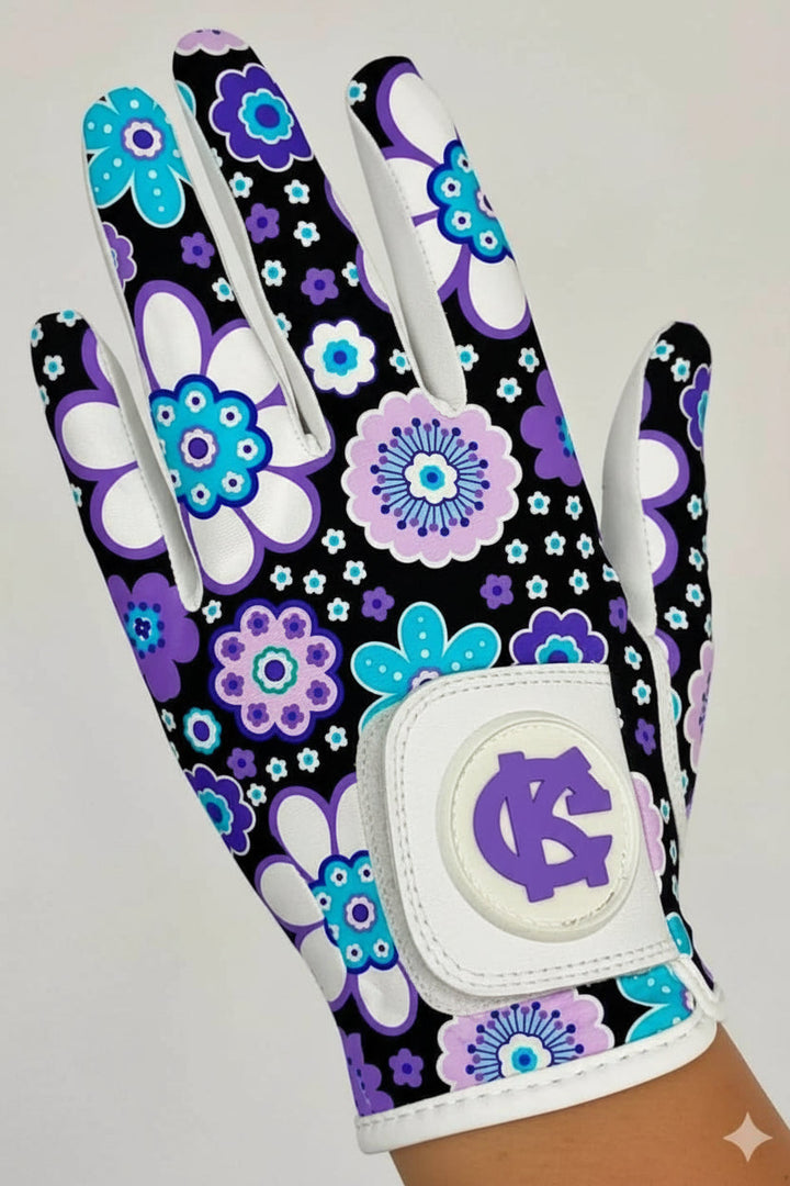 2026 Ladies Printed Comfort Fit Golf Gloves