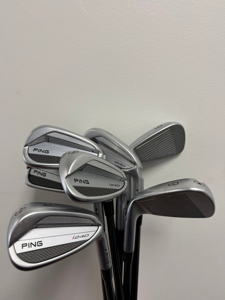 Demo Ping i240 5-PW + UW with Graphite Shafts
