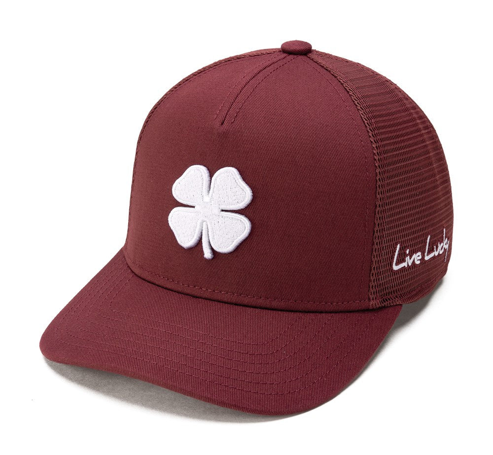 Black Clover Hardy 5 Burgundy Hat