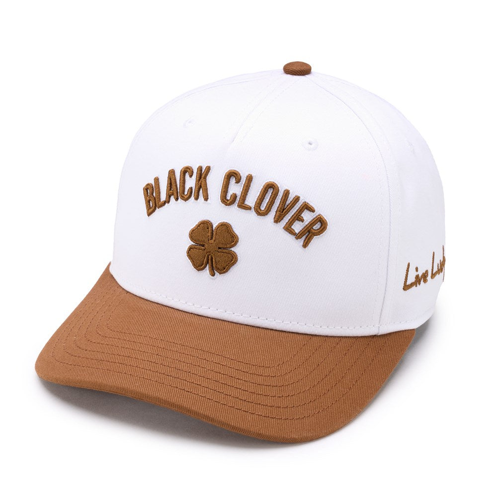 Black Clover Timeless 6 White-Camel Hat