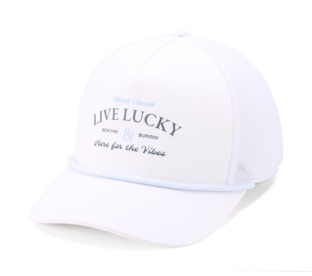 Black Clover Beach Bummin White Hat