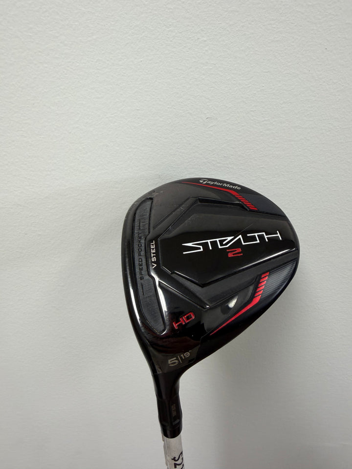Demo Taylormade Stealth 2 HD Ladies Left Handed Fairway Wood with 45g Ascent Shaft