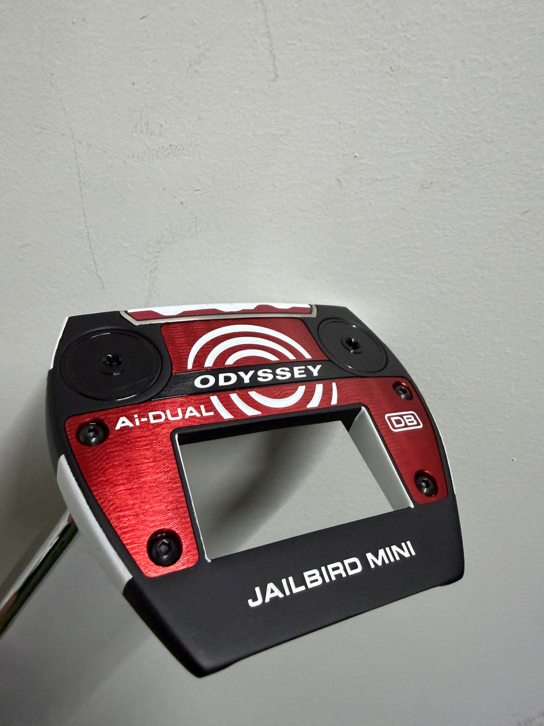 Demo Odyssey Ai-DUAL Jailbird Mini DB Putter - LH 37”