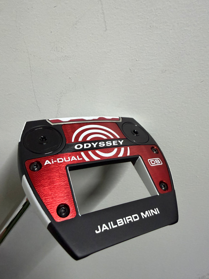 Demo Odyssey Ai-DUAL Jailbird Mini DB Putter - LH 37”
