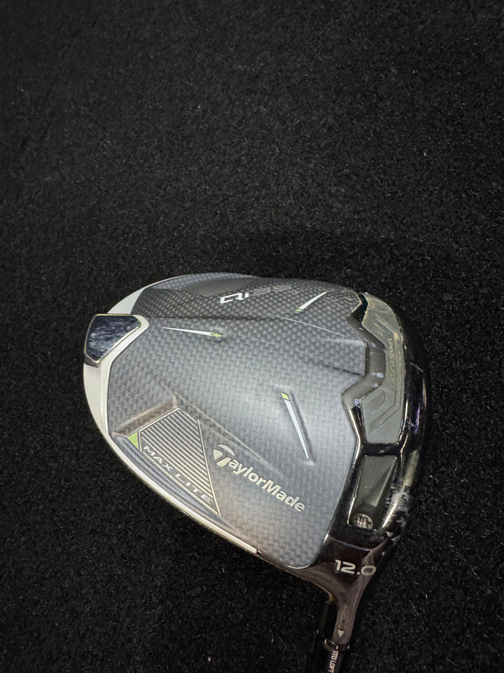 Demo TaylorMade Qi35 MAX Lite Driver- 12 Degree- Right Hand- Speeder 50 A (Senior)