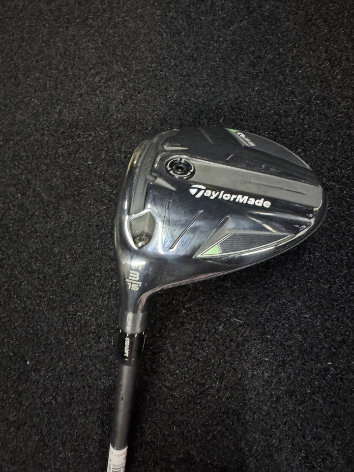 Demo TaylorMade Qi35 Fairway Wood- 15 Degree- Left Hand- Ventus Blue 6S