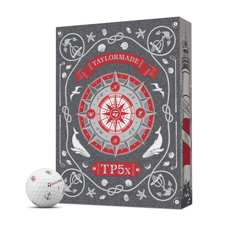 Taylormade Sailor's Point TP5x pix Limited Edition Golf Balls