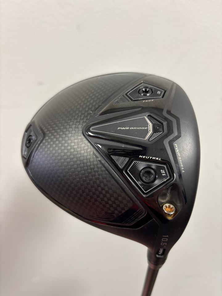 DEMO Cobra Dark Speed Driver- Right Hand - 10.5- HZRDUS Smoke Black 60g Extra Stiff Flex