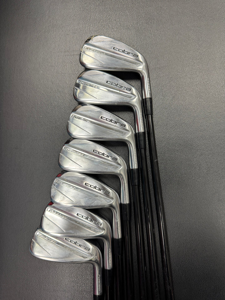 Demo Cobra King Tech Iron Set 4-PW with Graphite Shafts