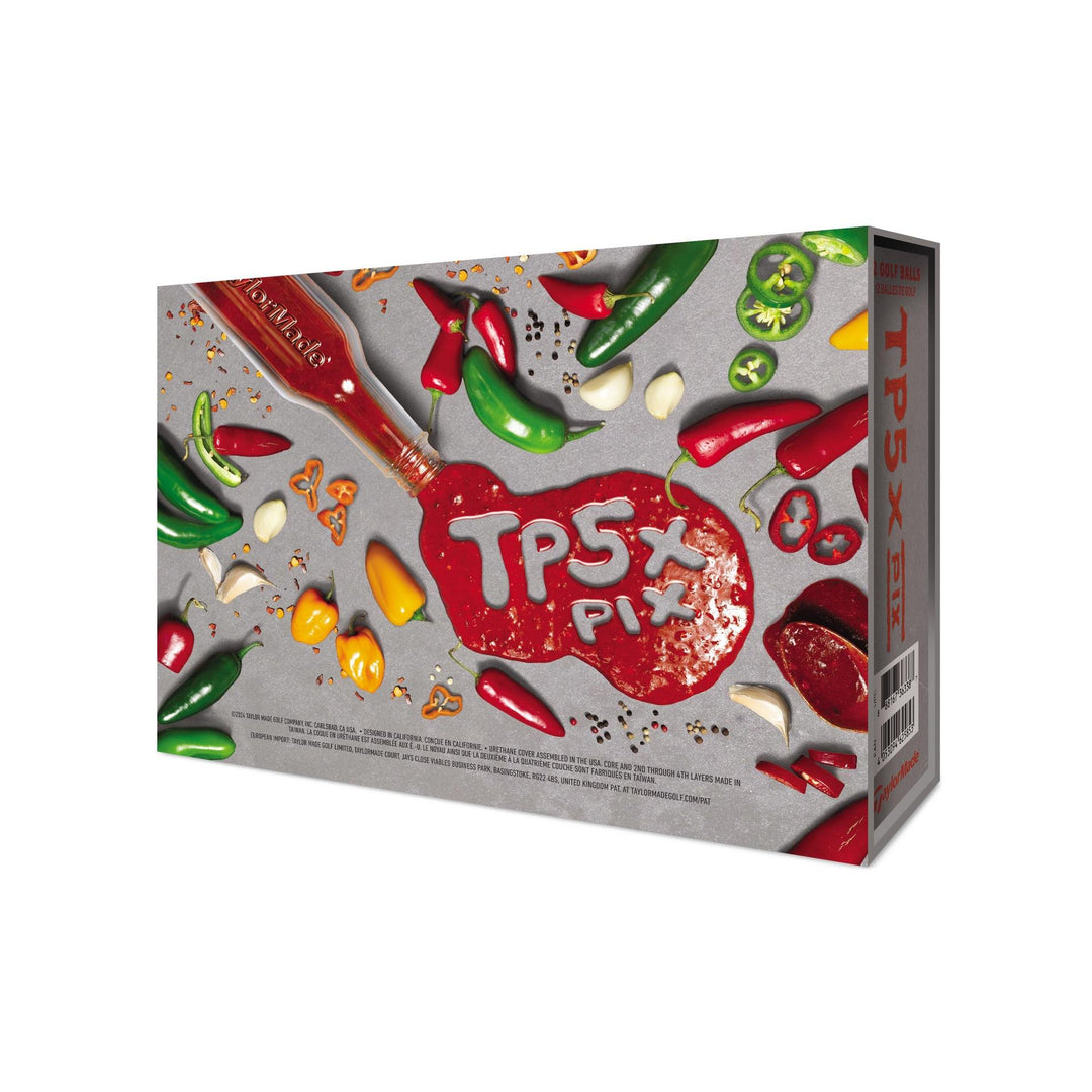 Taylormade Hot Peppers TP5x pix Limited Edition Golf Balls