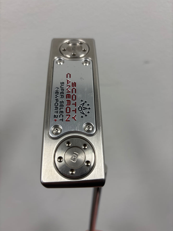 DEMO Scotty Cameron Super Select Newport 2+ - Right Hand - 35”- w/Headcover