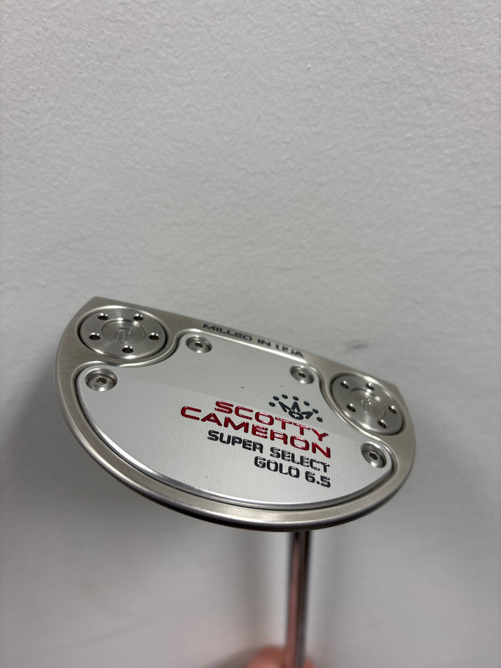 DEMO Scotty Cameron Super Select Golo 6.5 - Right Hand - 34”- w/Headcover