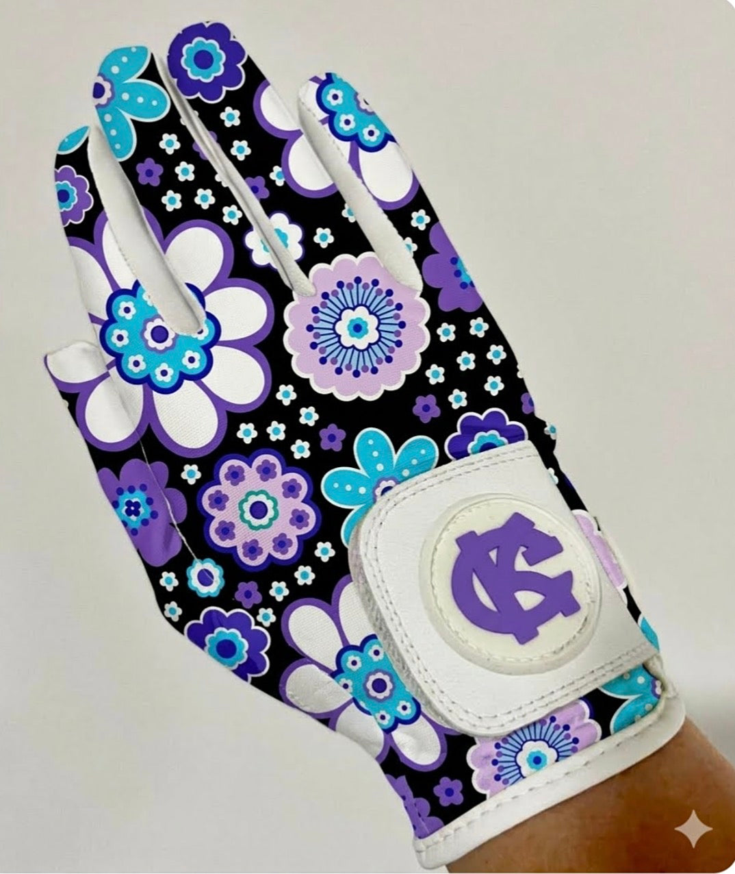 2026 Ladies Printed Comfort Fit Golf Gloves
