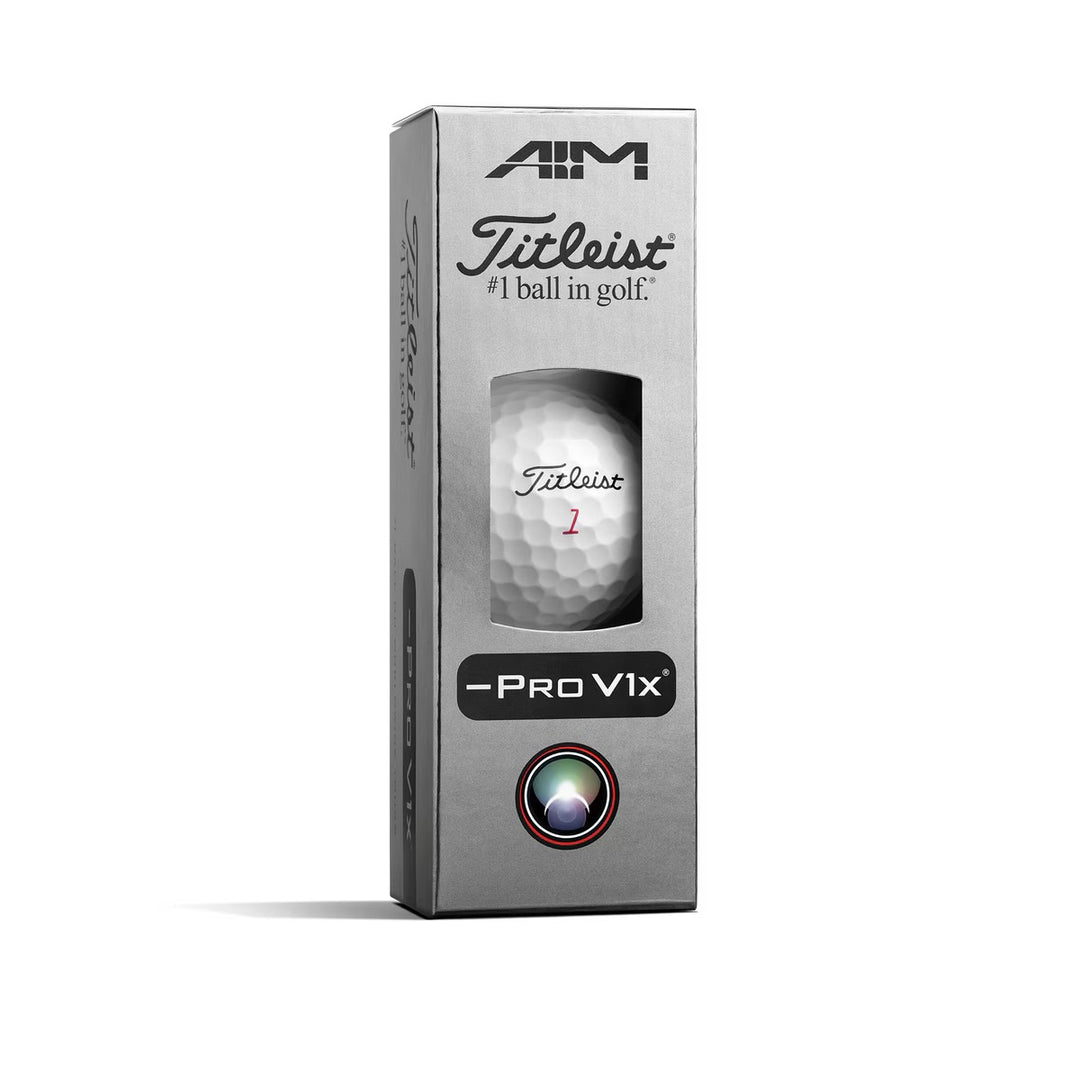 Titleist Pro V1x Left Dash AIM Enhanced