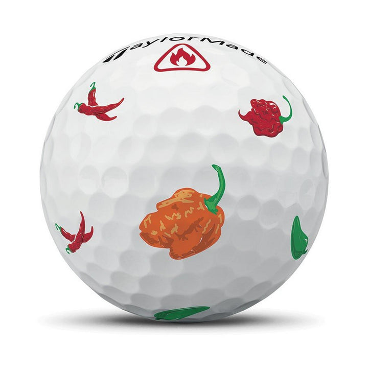 Taylormade Hot Peppers TP5x pix Limited Edition Golf Balls