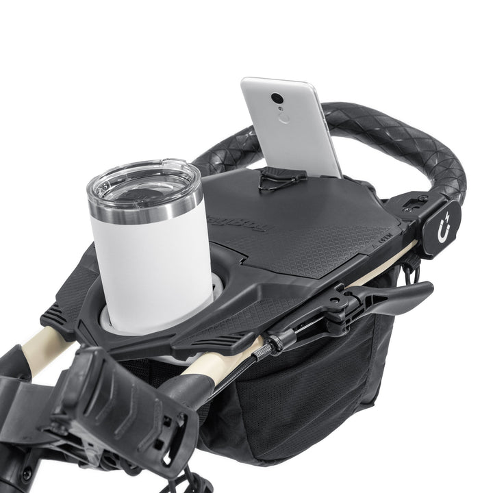 Bag Boy Nitron Swivel Push Cart - scorecard console