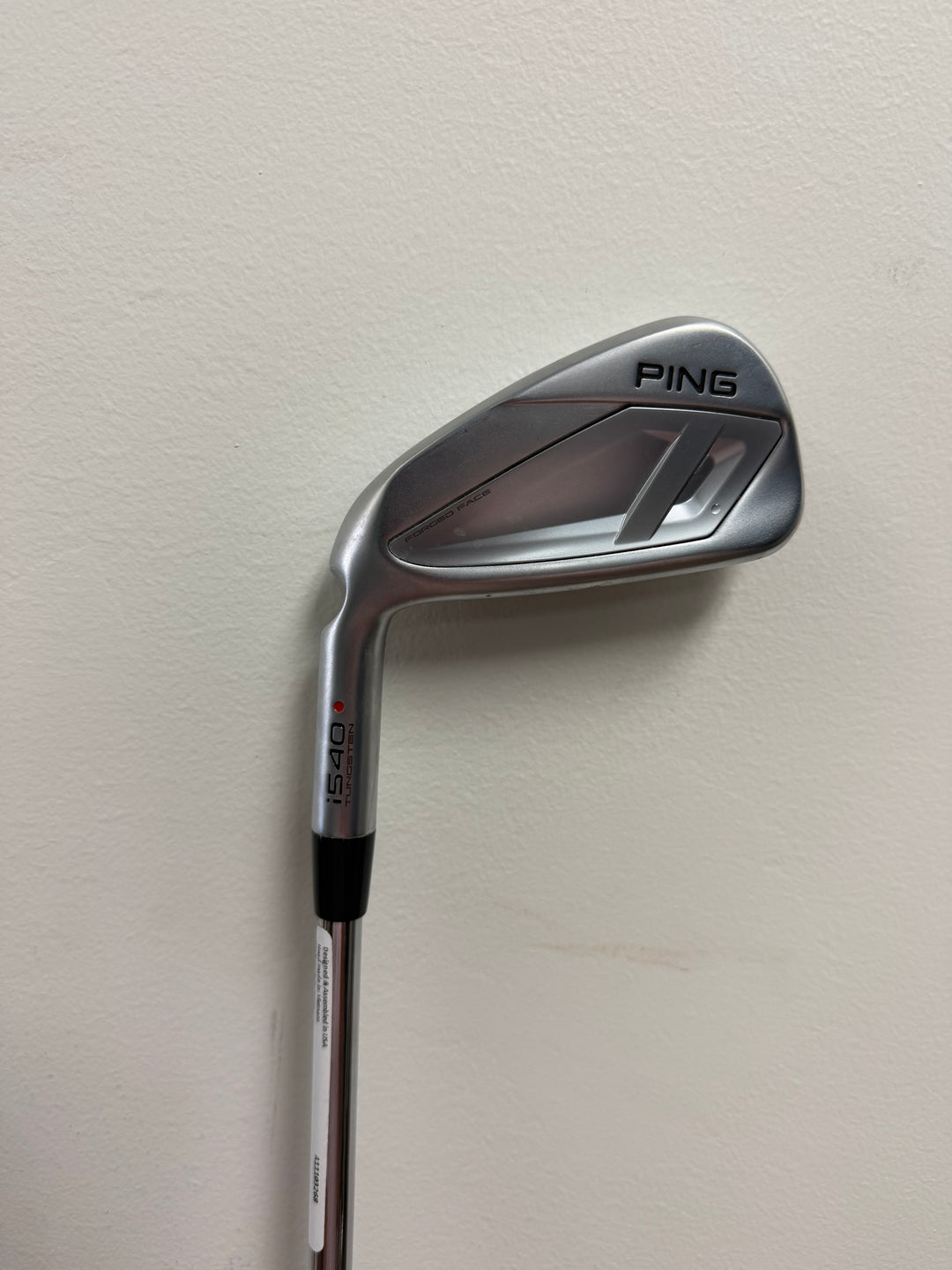 Demo Ping i540 Red Dot Left Handed Iron Set with Modus 105 Stiff 5-UW