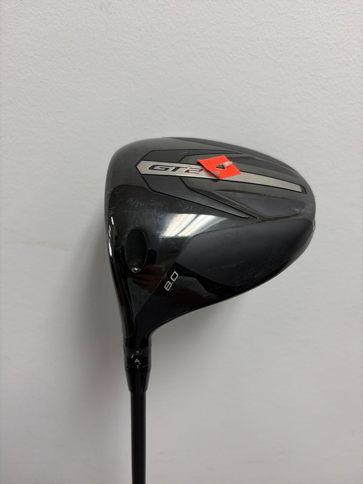 Titleist GT2 Driver- Left Hand- 8 Degree- HZRDUS 70 Tour Stiff