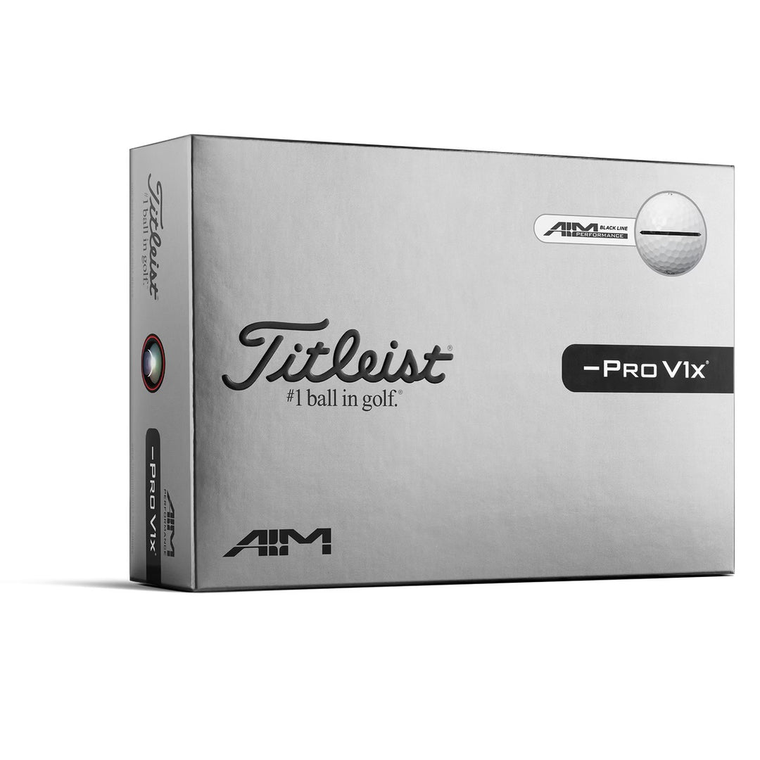 Titleist Pro V1x Left Dash AIM Enhanced