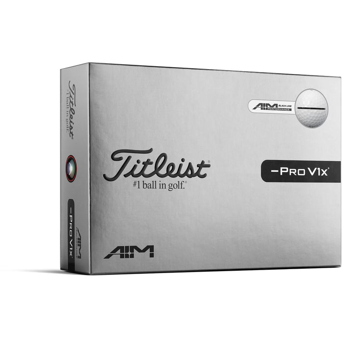 Titleist Pro V1x Left Dash AIM Enhanced