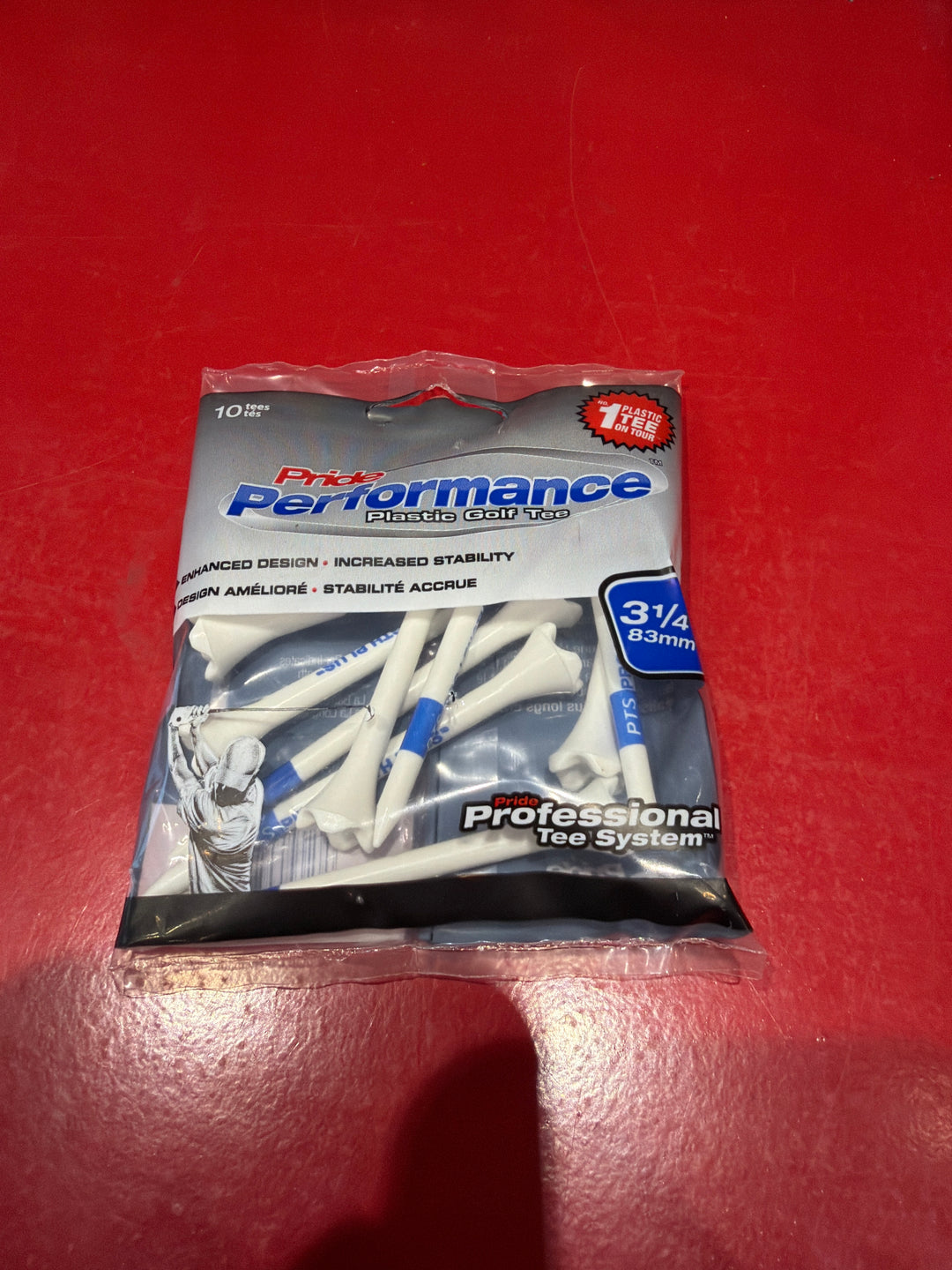 Pride Plastic Tees 10 pk