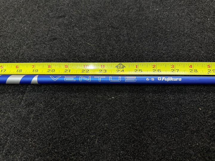Demo Driver Shaft Ventus Velecore+ Blue 6S 44.75” TaylorMade LH Tip